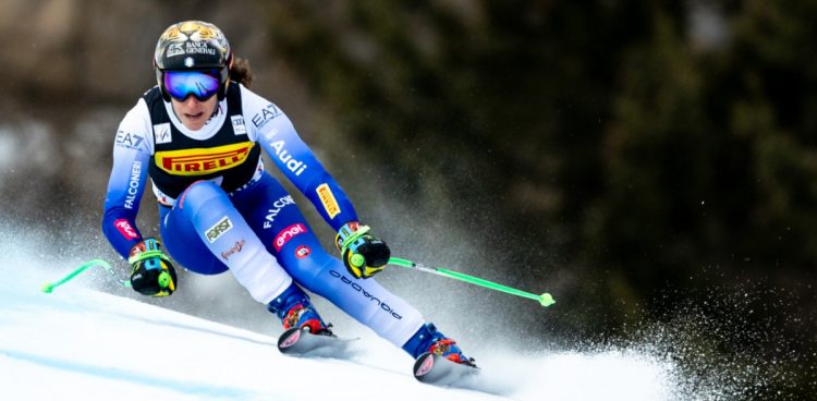 Ski alpin : Focalisée sur sa guérison, Brignone pensera aux JO plus tard