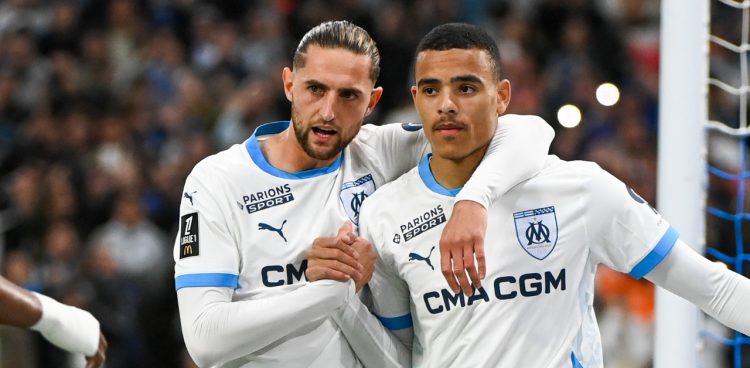 Adrien Rabiot et Mason Greenwood (OM)